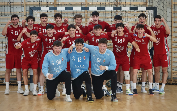Férfi kézilabda junior Eb - Aranyérmes a magyar válogatott