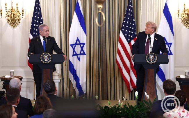 Bemutatta béketervét Trump, az izraeli gázai konfliktusra vonatkozóan