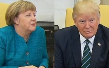 Donald Trump április 27-én fogadja Angela Merkelt